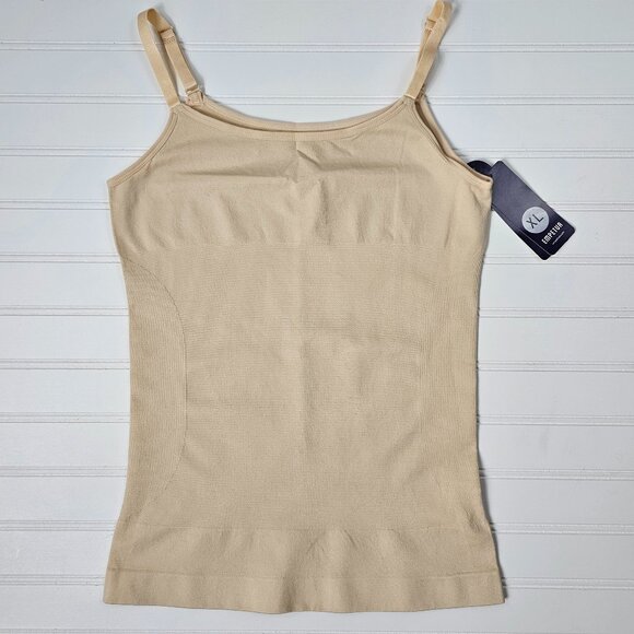 Empetua by Shapermint Women's Nude Scoop Neck Shaper Cami Size XL NWT - Picture 2 of 14